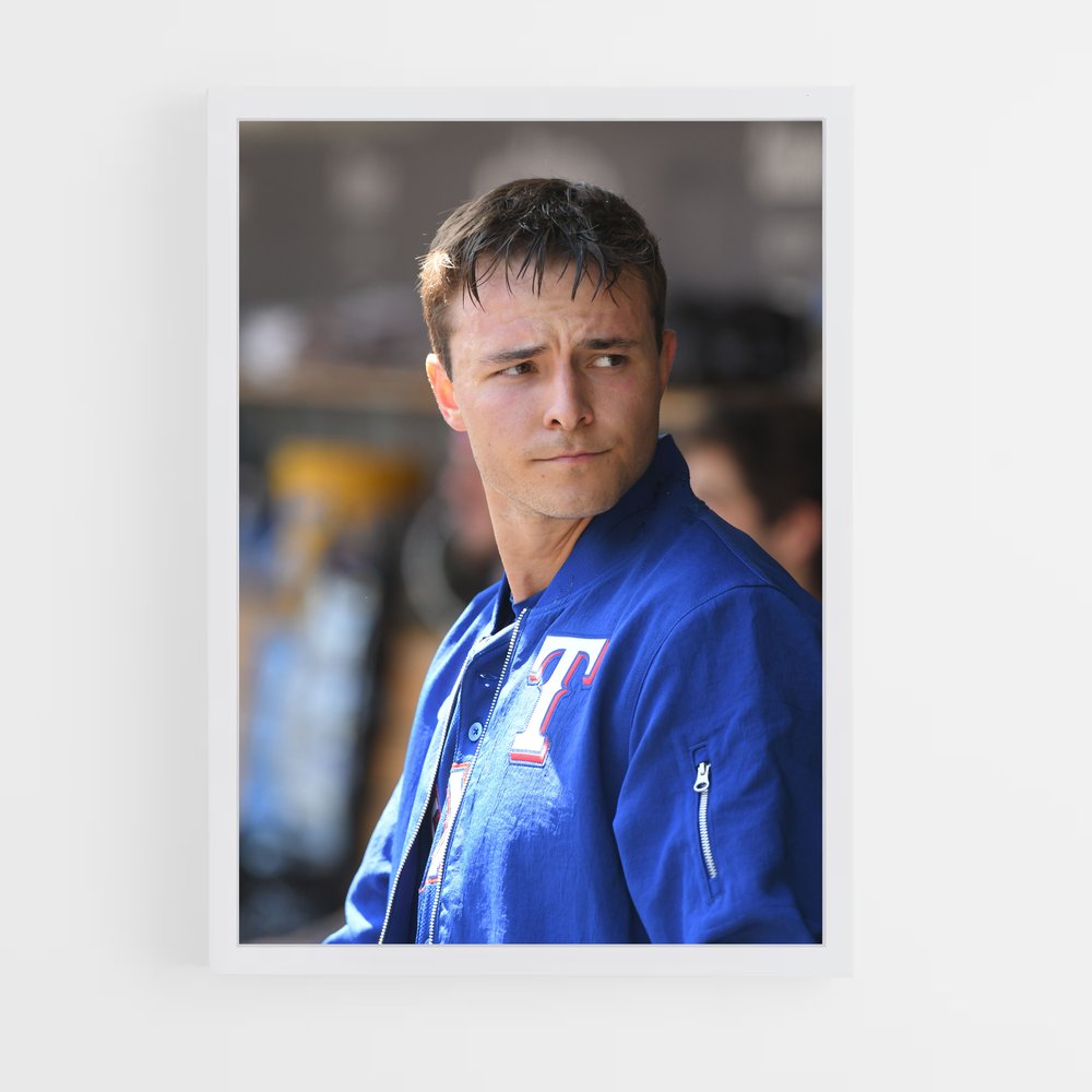 Poster Regard Bleu – affiche Baseball (vue 3)